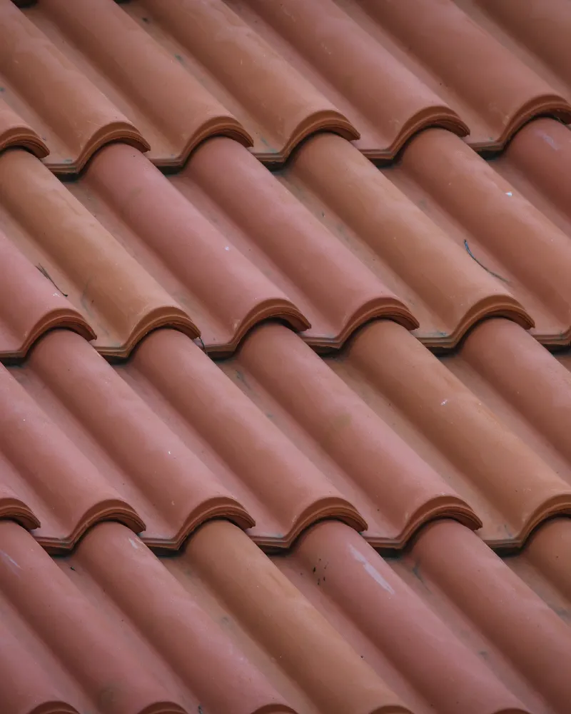 Tuiles en terre cuite
